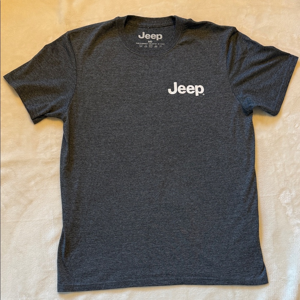 Jeep Men's Charcoal Short Sleeve Tee